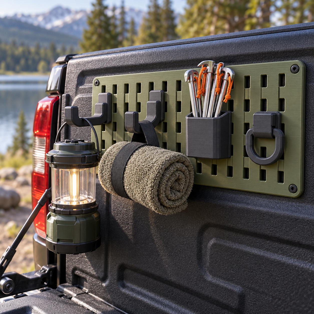Camp-Rail Modular MOLLE Gear Hook Set