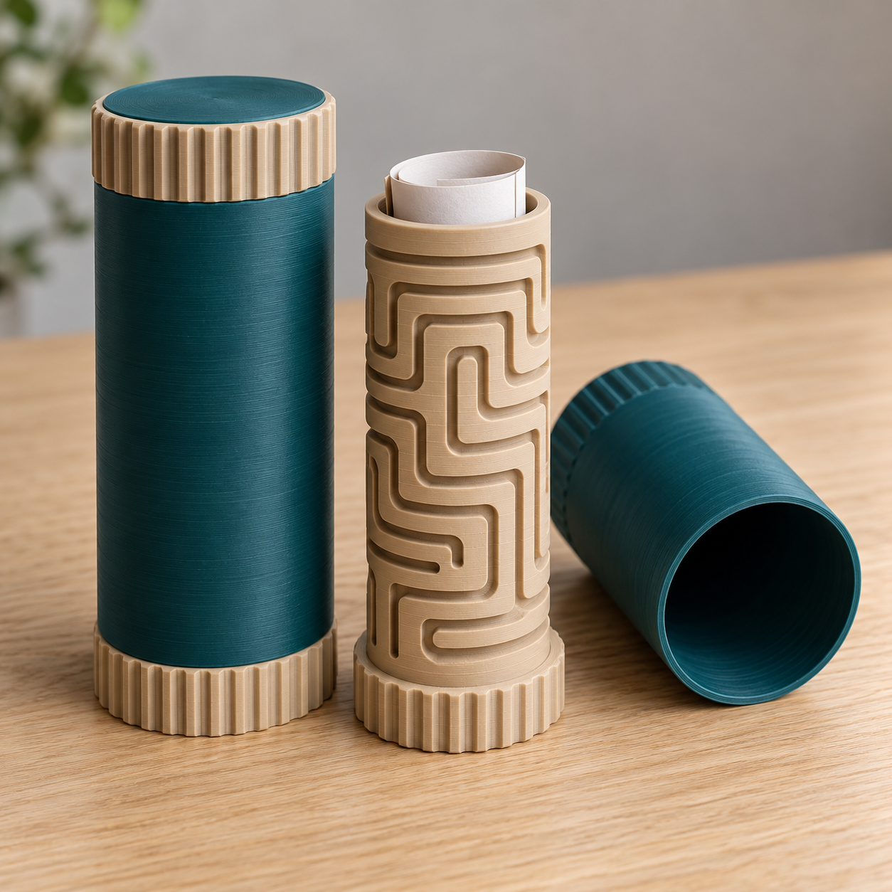 Blind-Track Maze Gift Tube