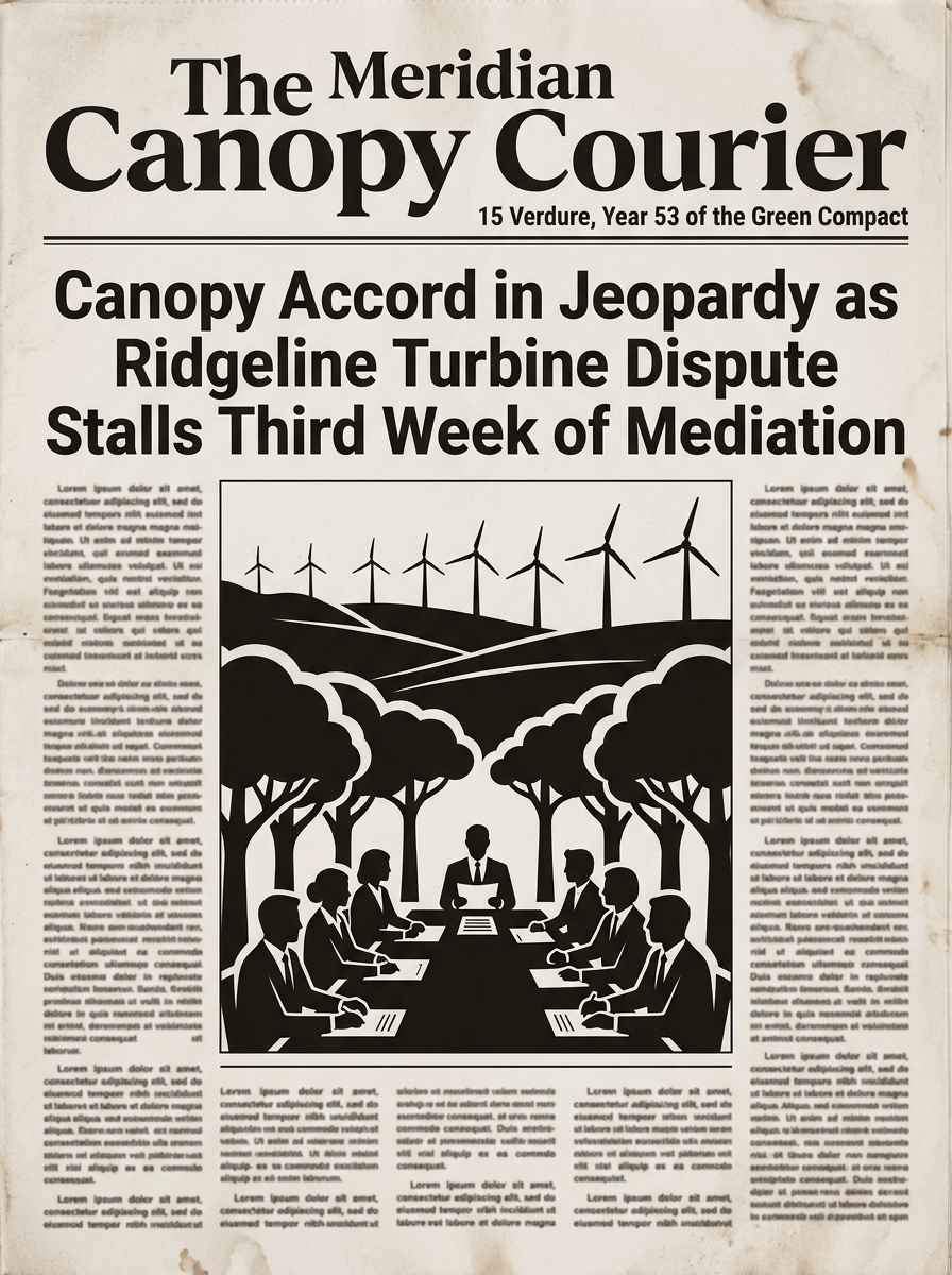 The Meridian Canopy Courier