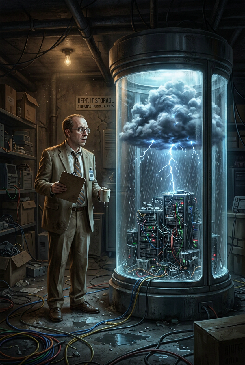 The Cloud in the Basement