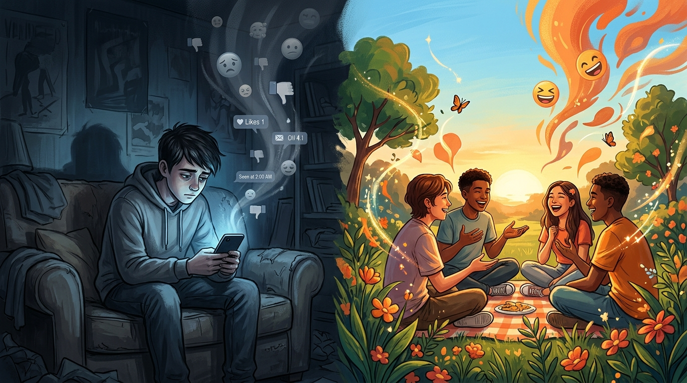 Has social media made people less happy overall?