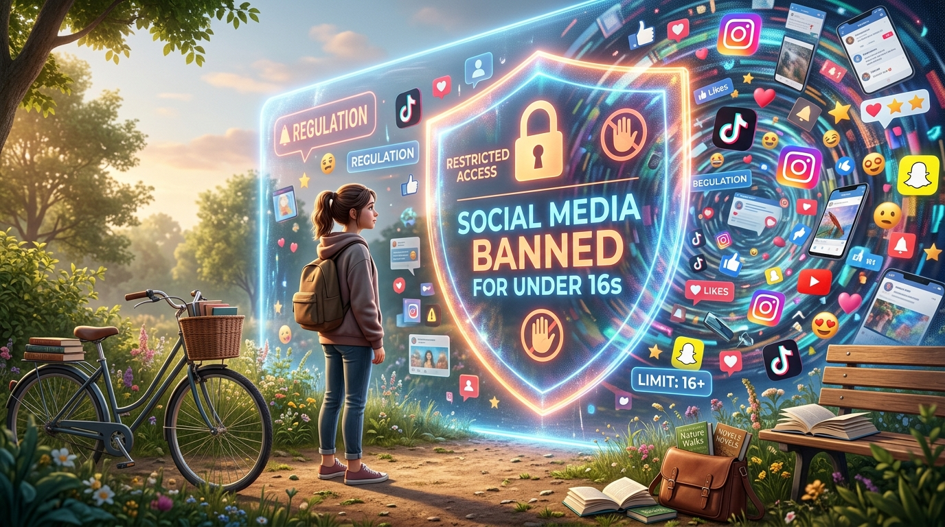 Should children under 16 be banned from social media?