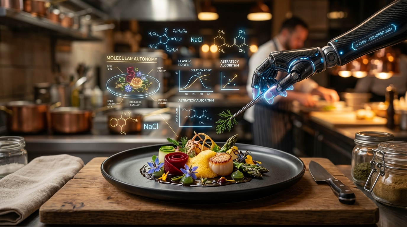 Should restaurants be required to disclose when a dish was designed by AI?