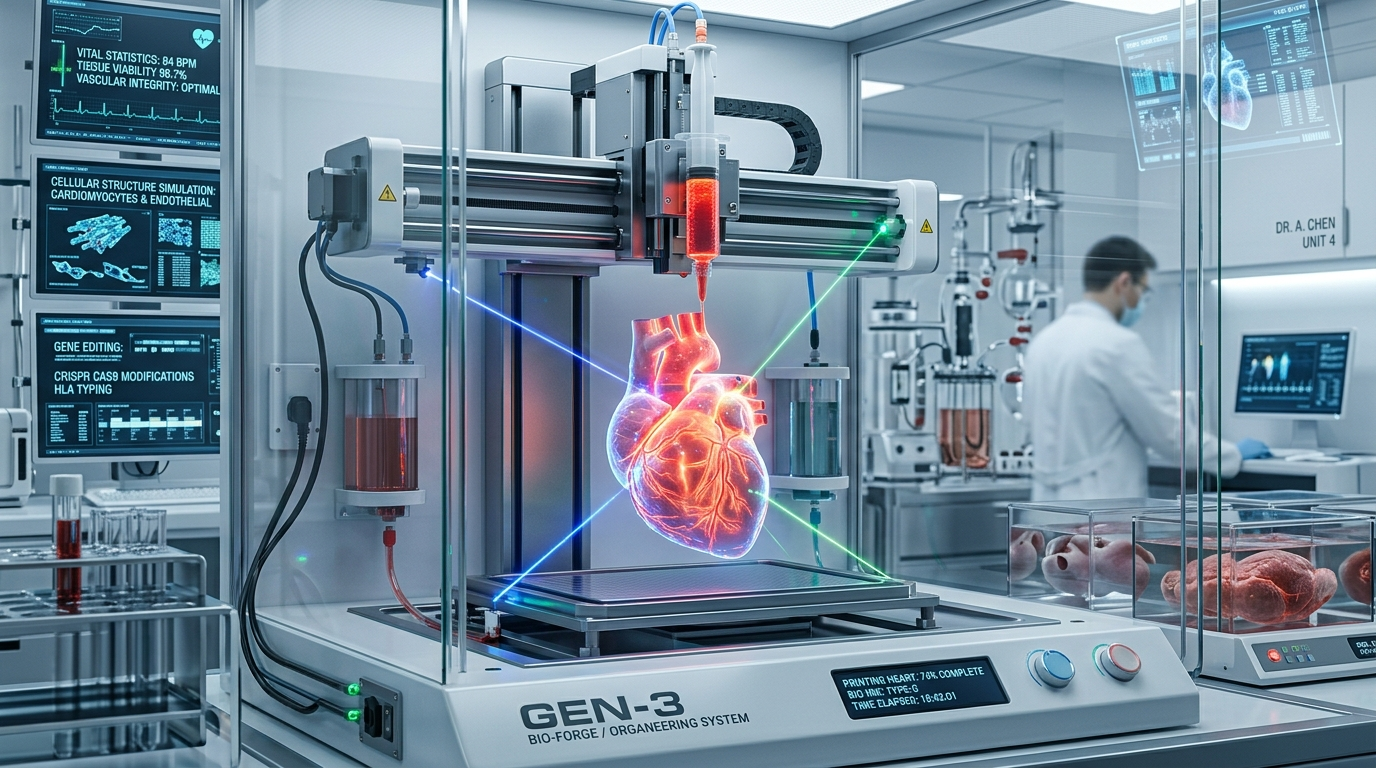 Will lab-grown organs become common within 20 years?