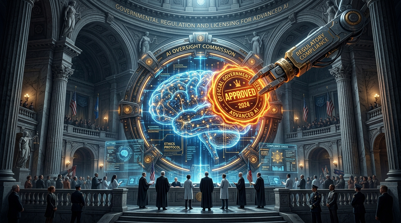 Should governments require licenses for advanced AI development?