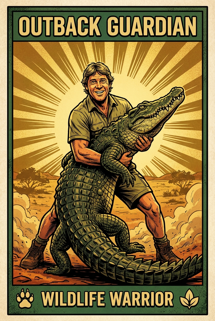 🐊 Steve Irwin — The Crocodile Hunter