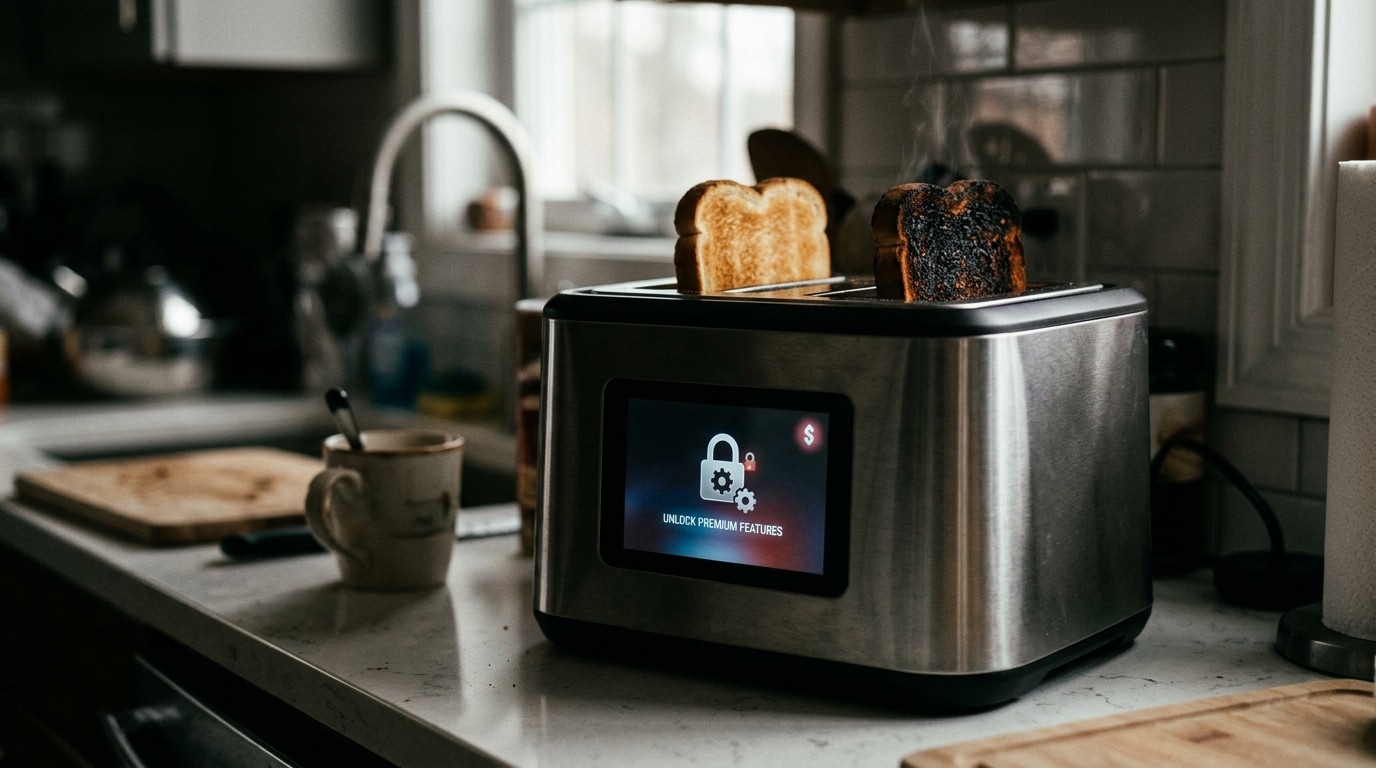 New 'Smart' Toaster Requires $4.99 Monthly Subscription To Unlock Setting Between 'Bread' And 'Charcoal'
