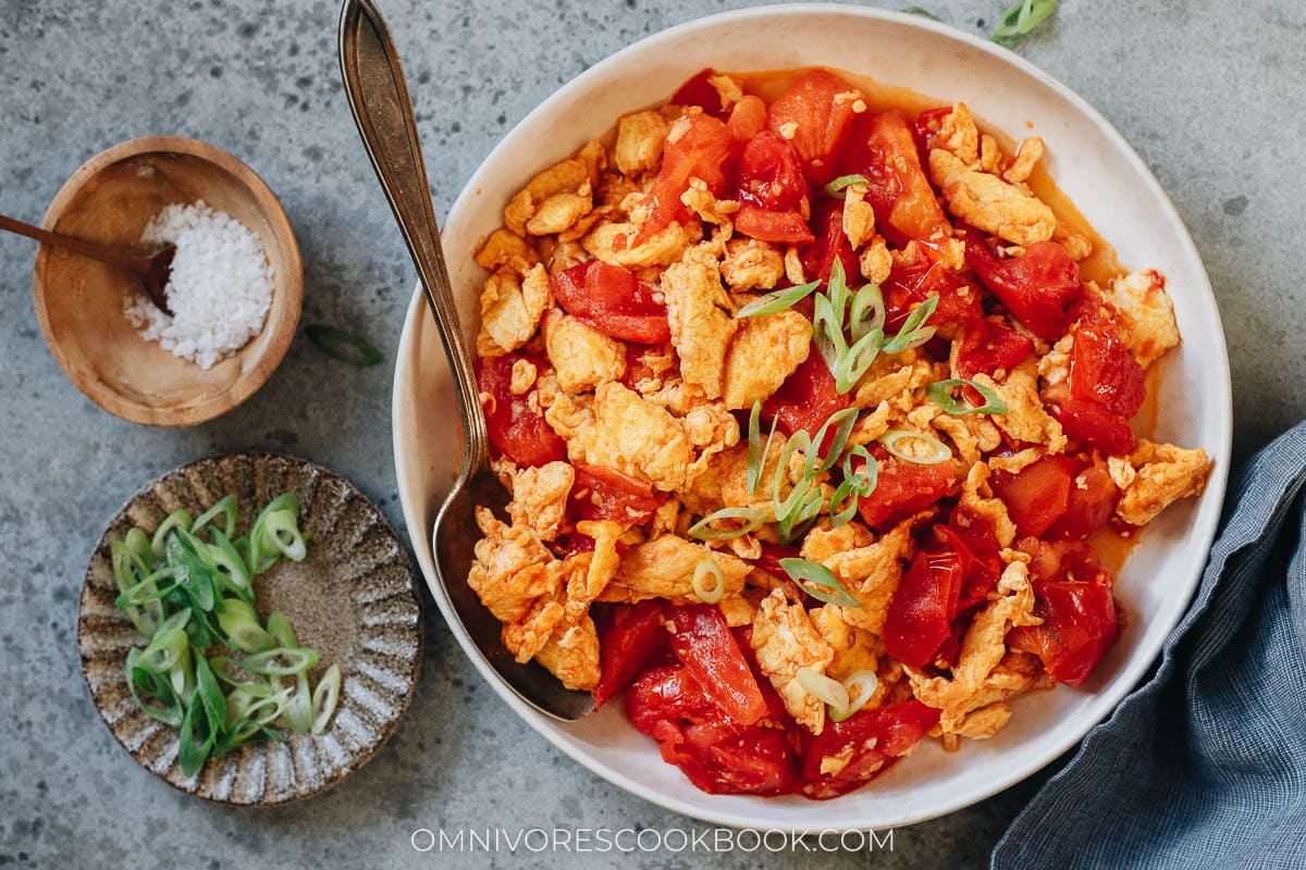 Chinese Tomato and Egg Stir-Fry