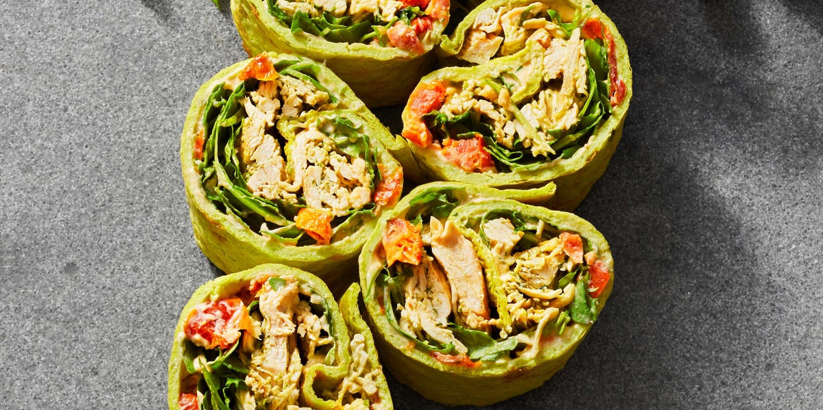 Cottage Cheese Wrap Pinwheels