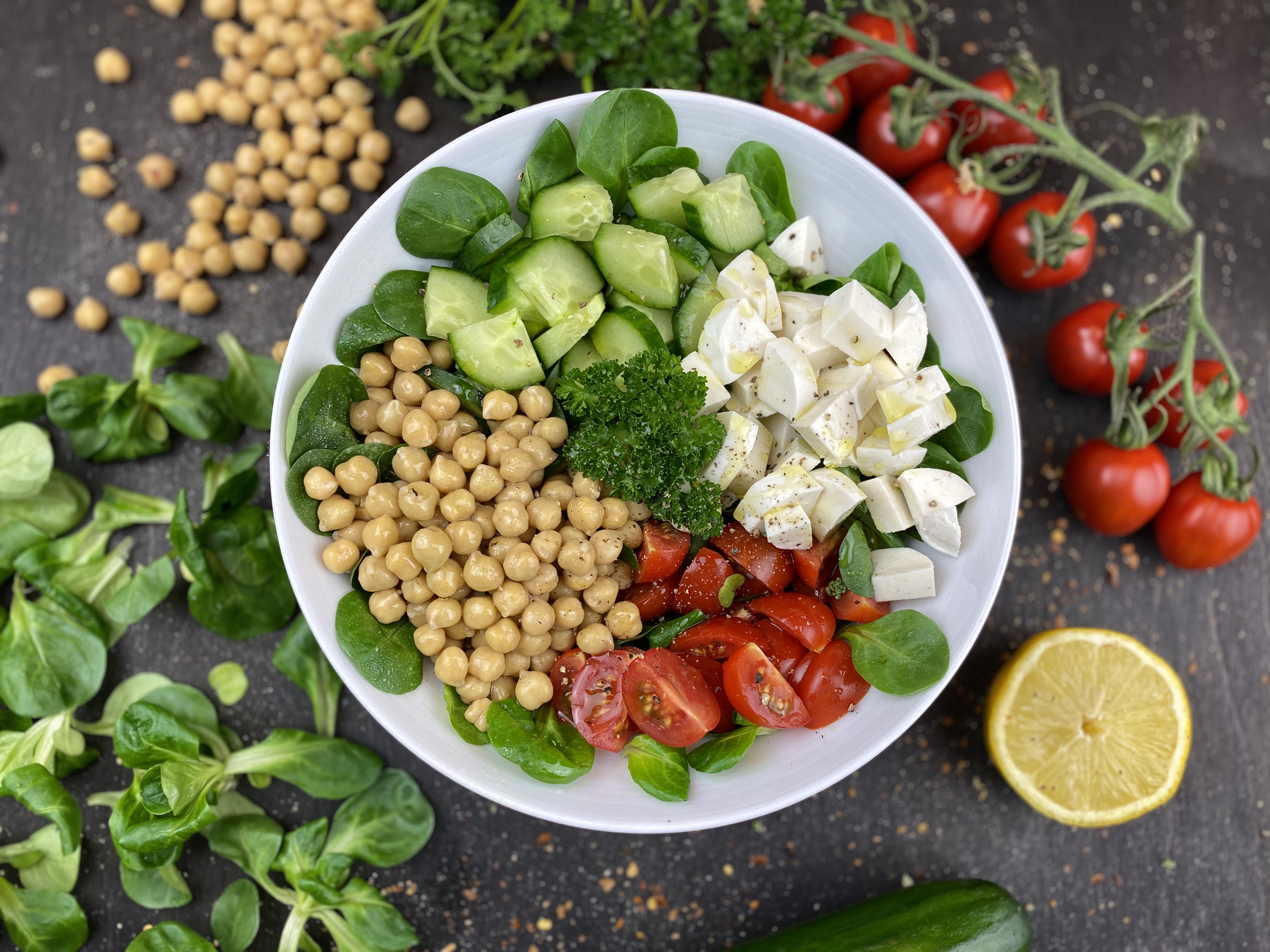 Sundried Tomato Dense Bean Salad
