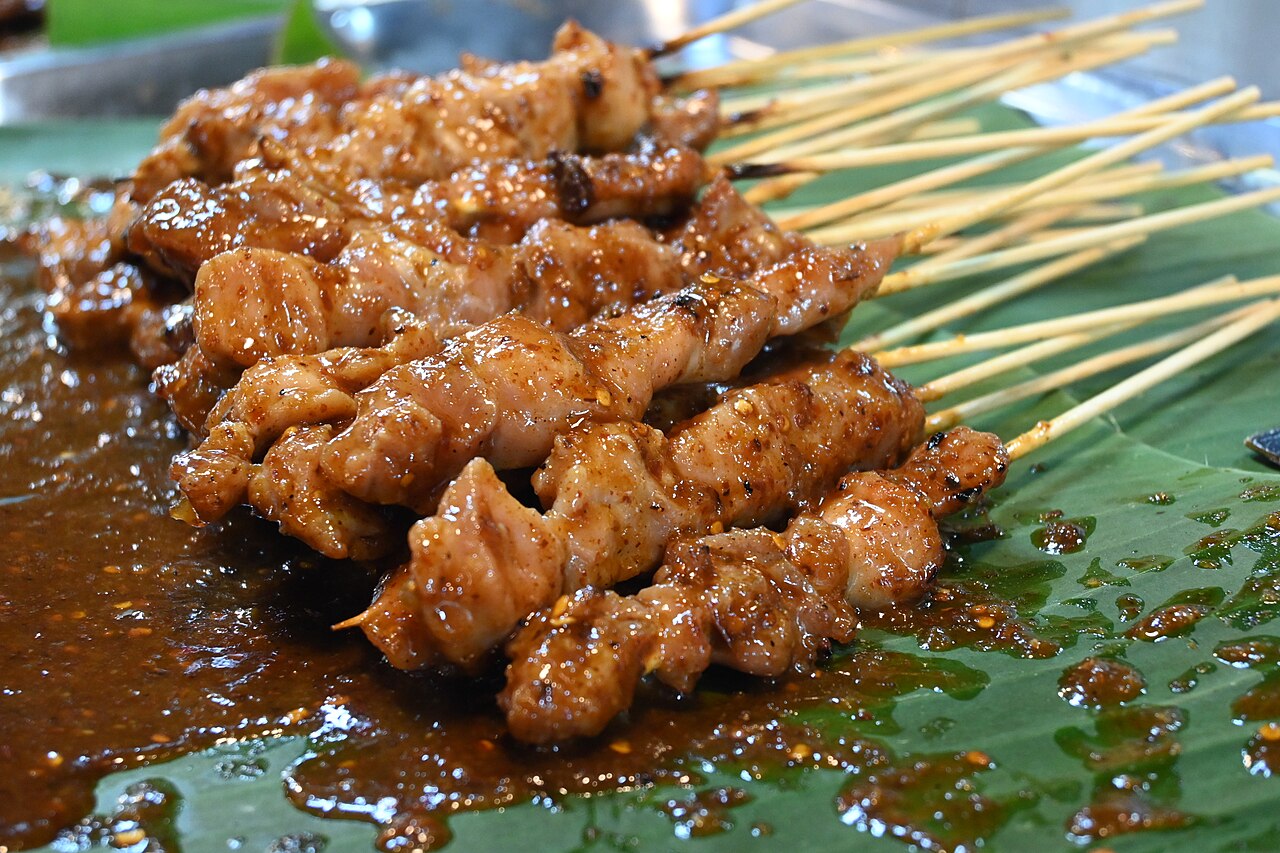 Thai Chicken Satay with Peanut Sauce