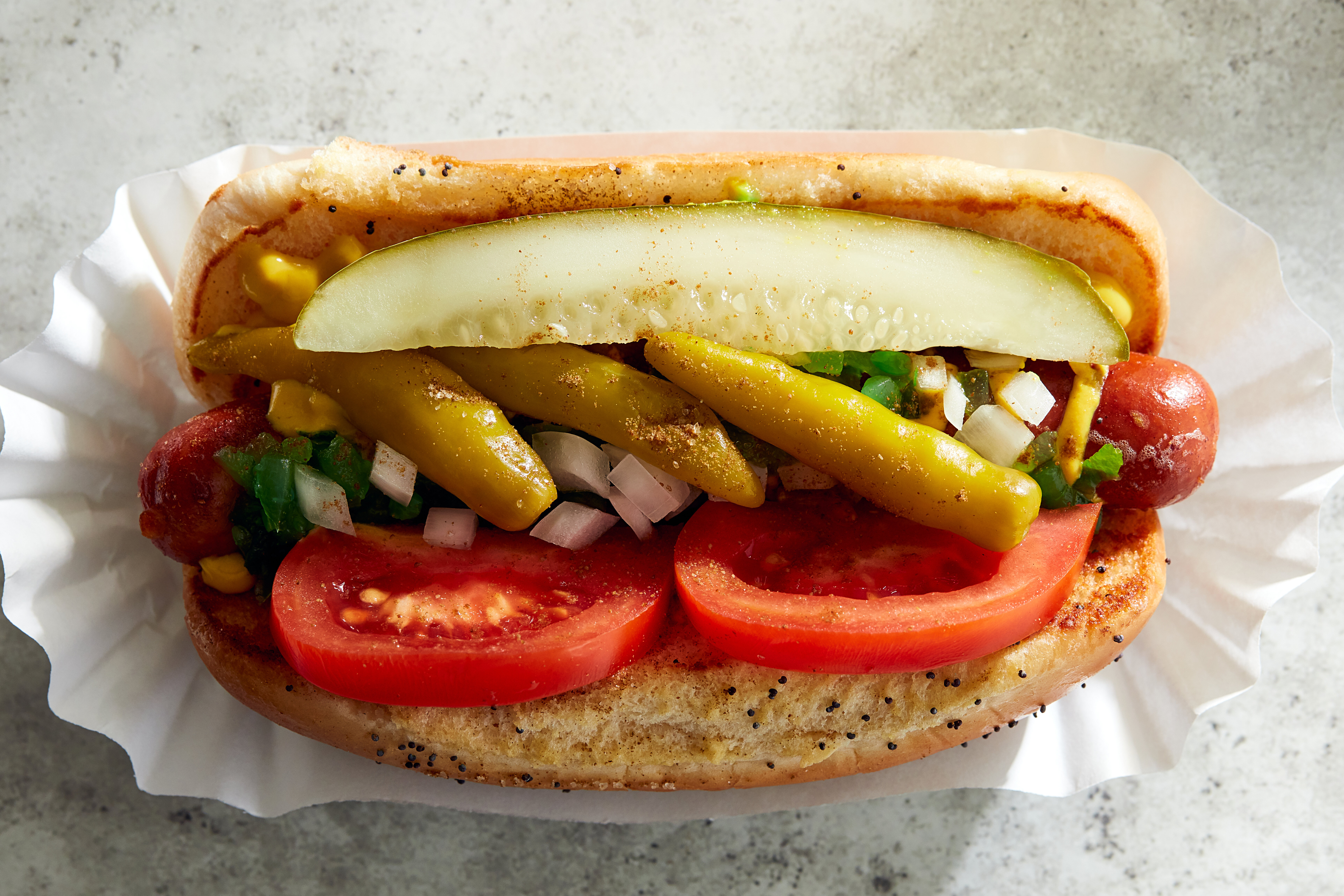 Chicago-Style Hot Dog