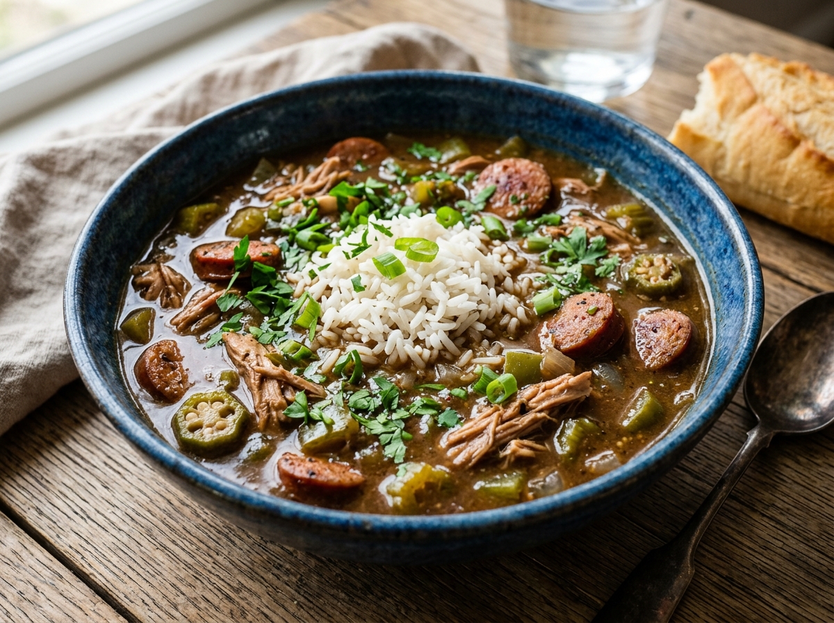 Chicken & Andouille Gumbo