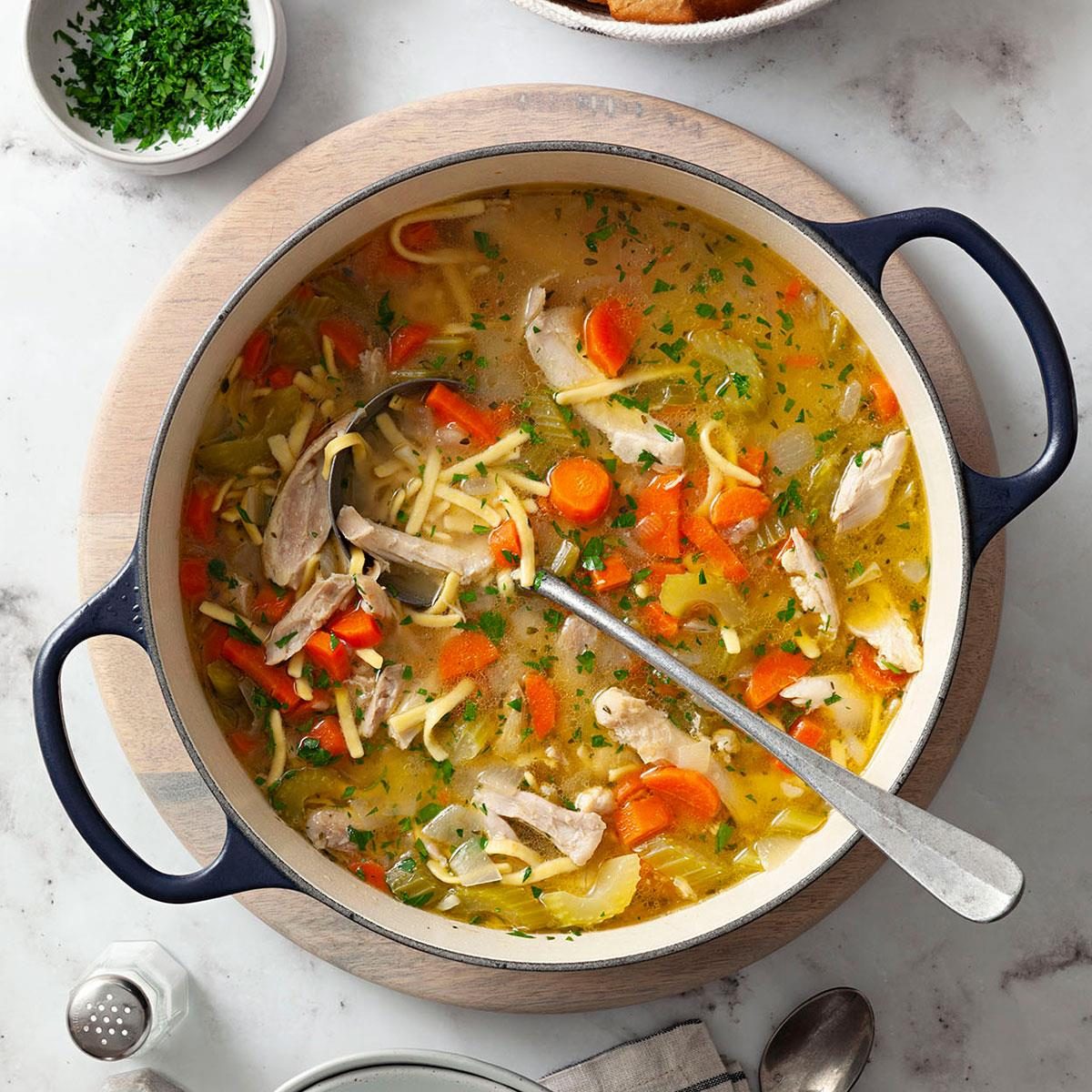 Hearty Chicken Noodle Soup