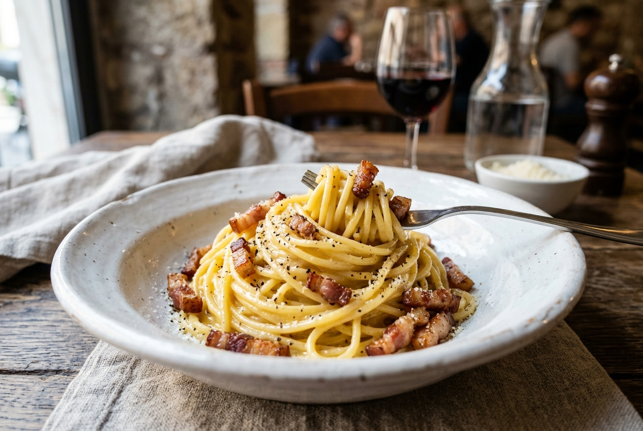 Europe Spaghetti Carbonara V1