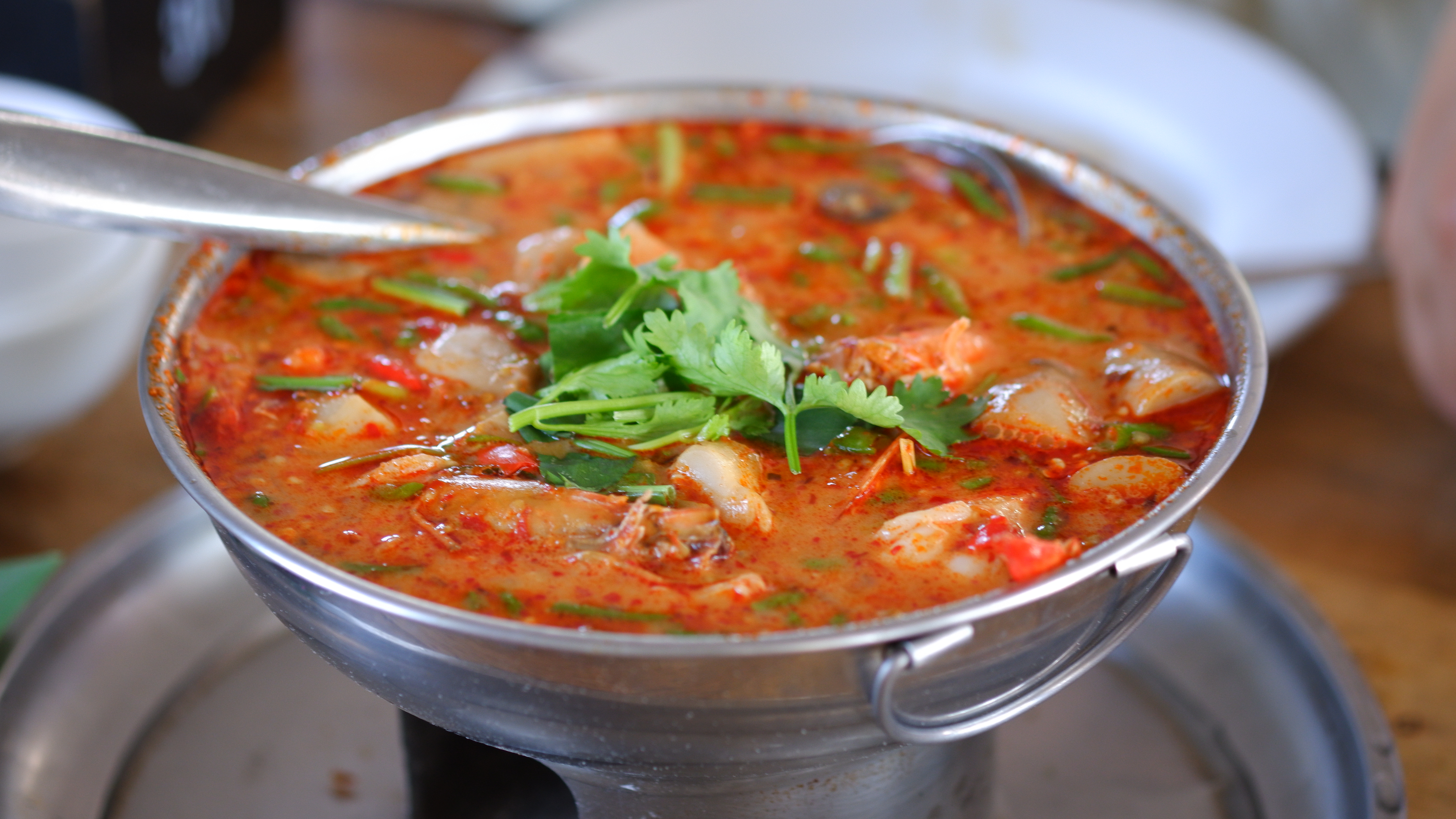 Tom Yum Goong (Thai Hot and Sour Shrimp Soup)