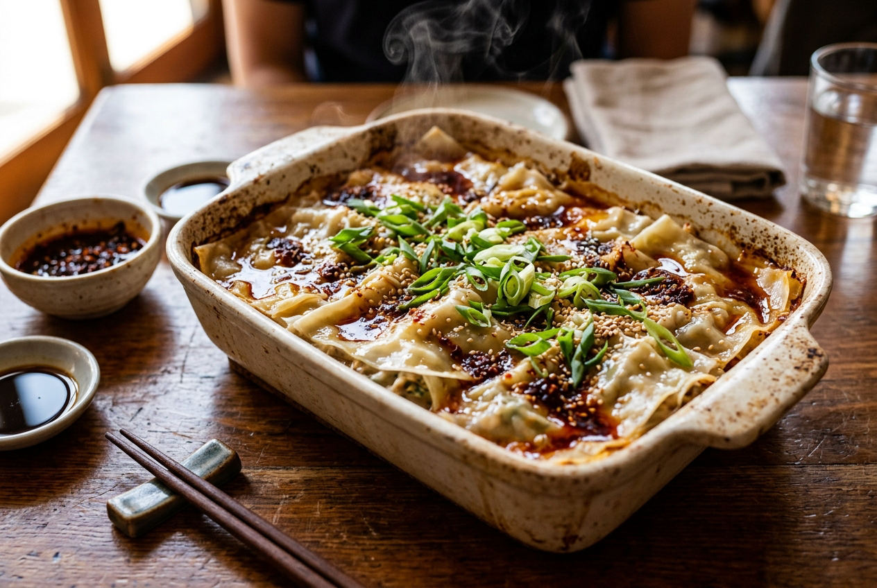 Dumpling Lasagna
