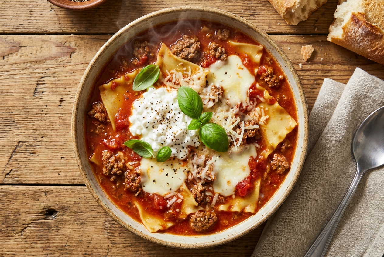 Lasagna Soup