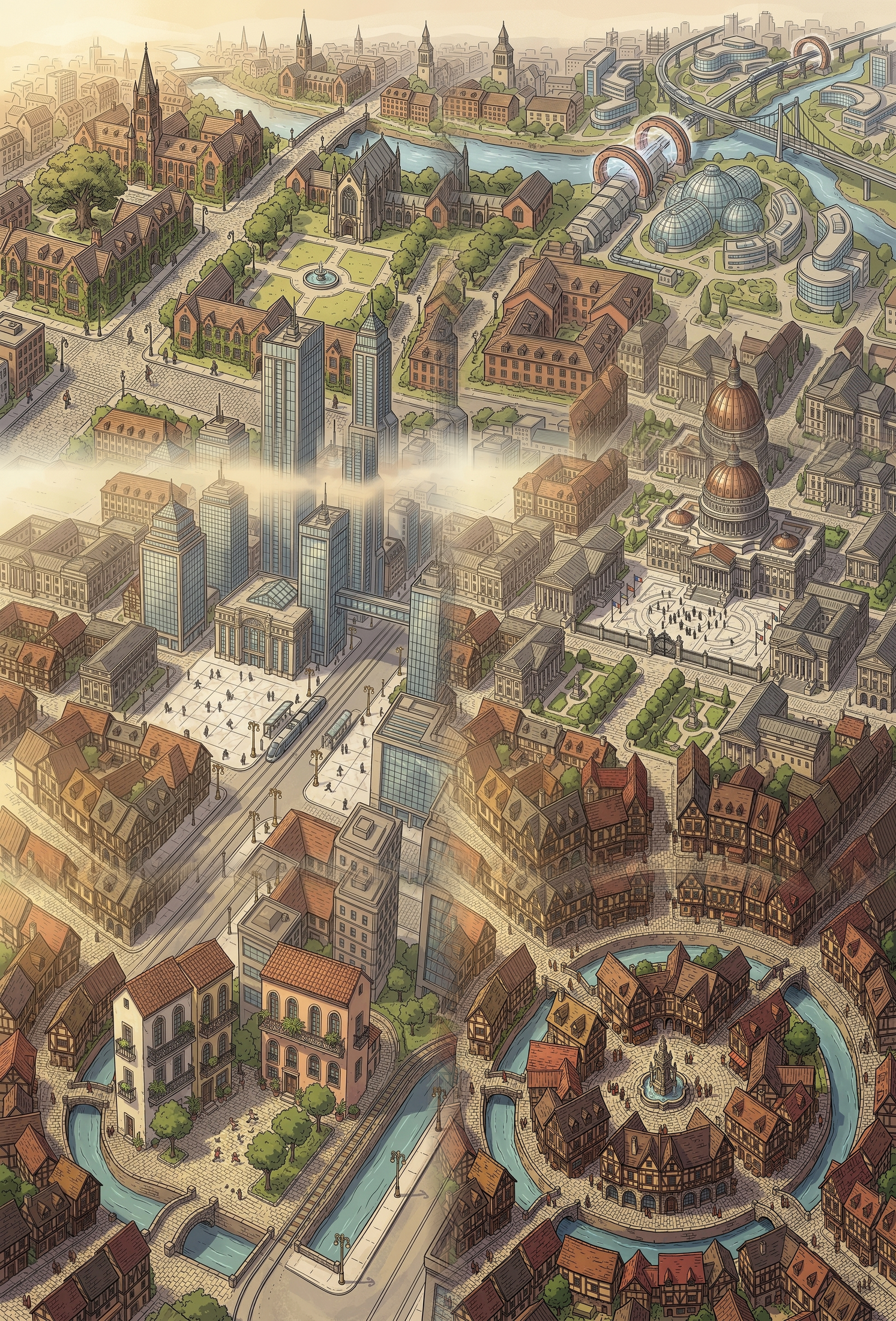 The World as One City — Step 6 (latest)