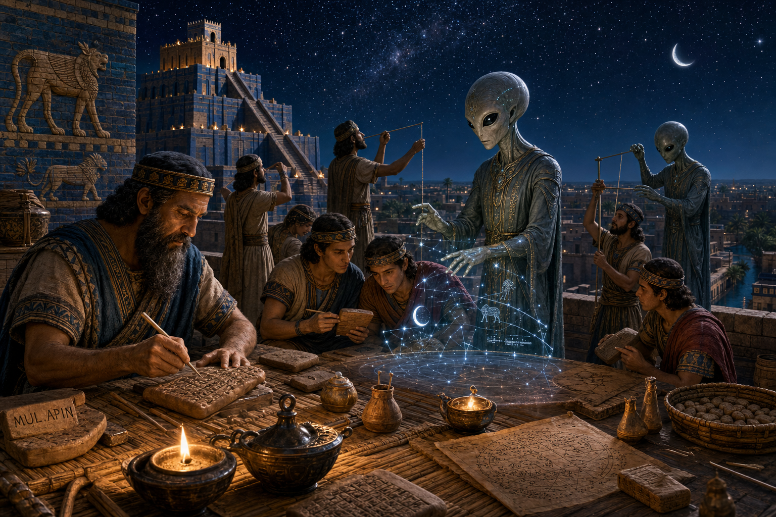 Ancient Aliens — Babylonian Astronomy