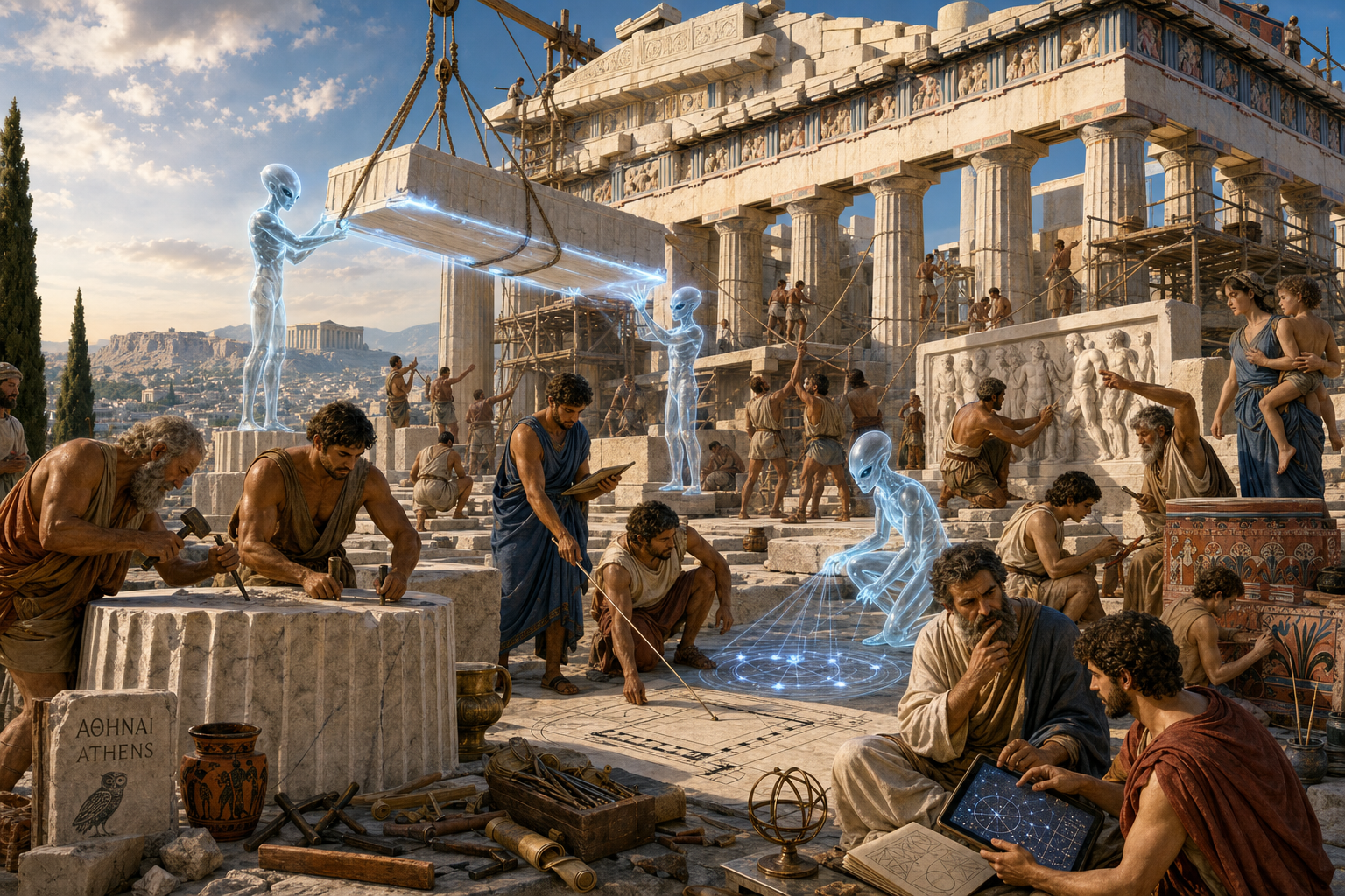Ancient Aliens — Greek Temple