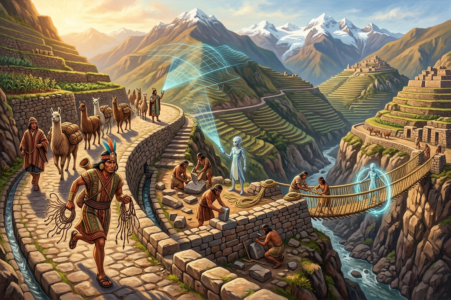 Ancient Aliens — Inca Roads