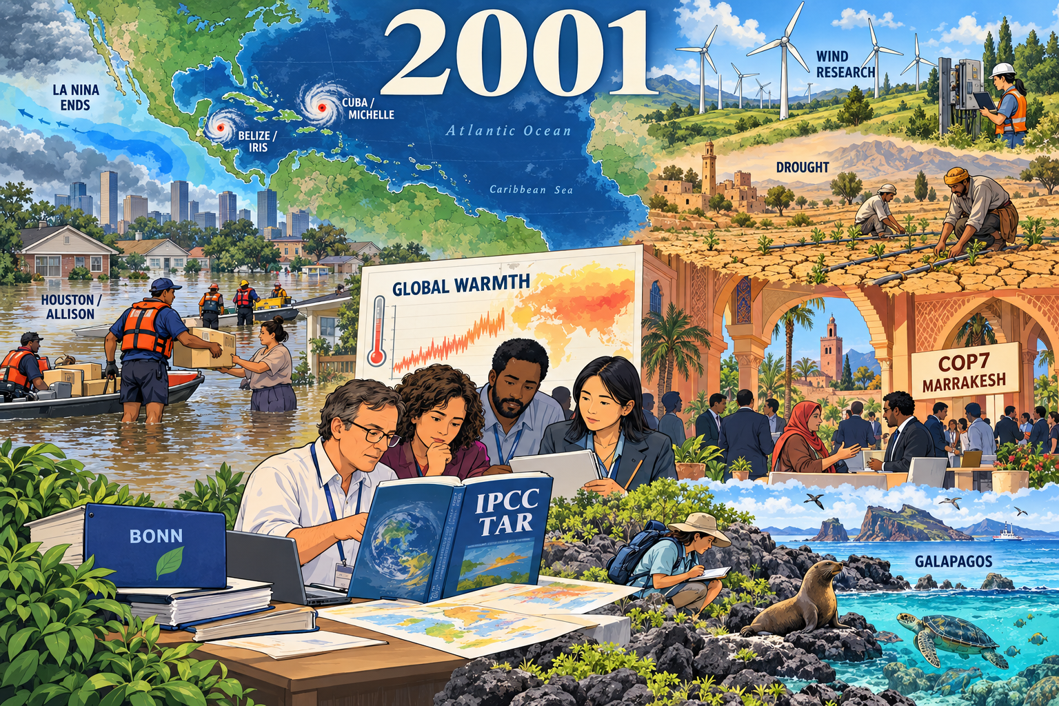 Climate & Weather Events — 2001