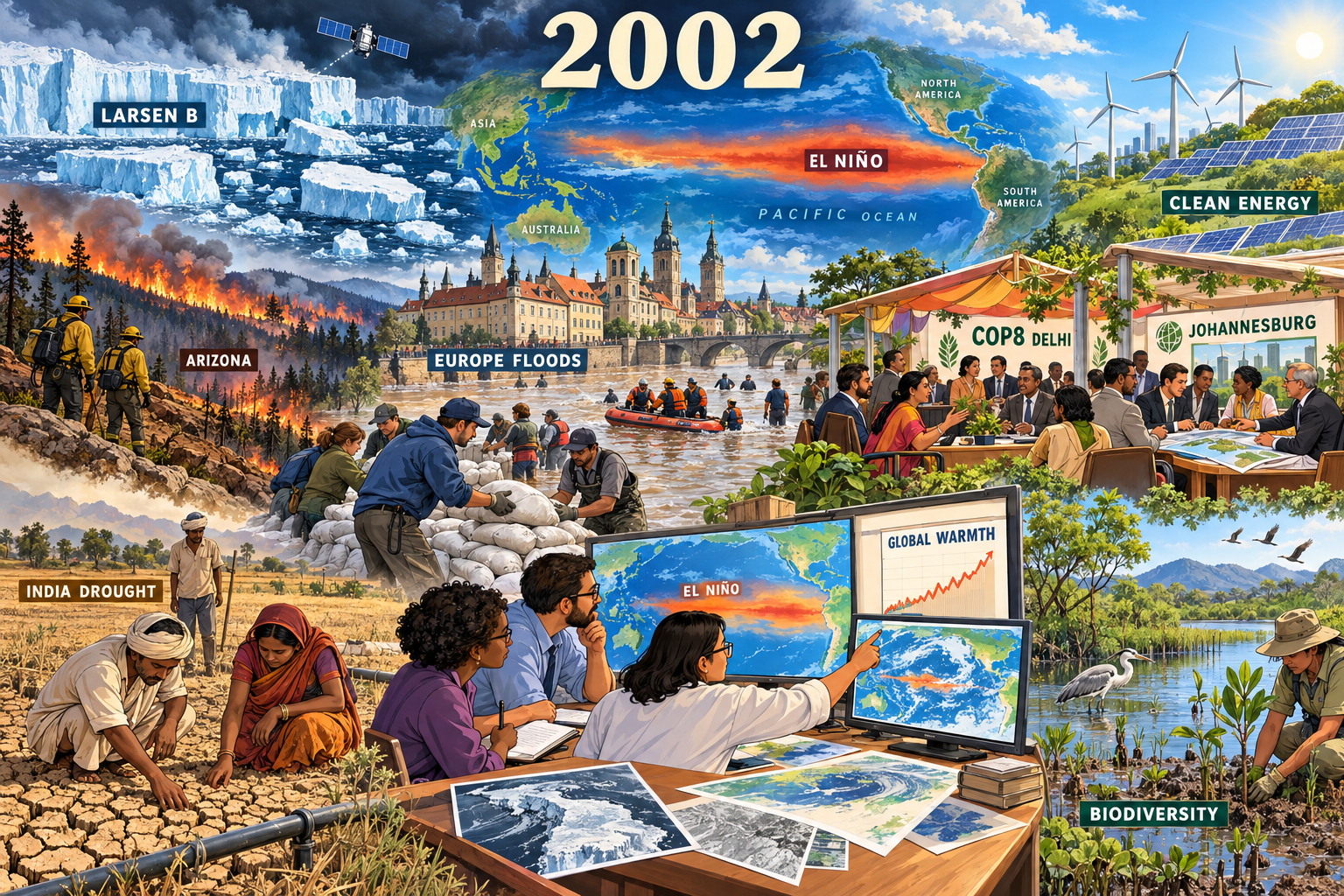 Climate & Weather Events — 2002
