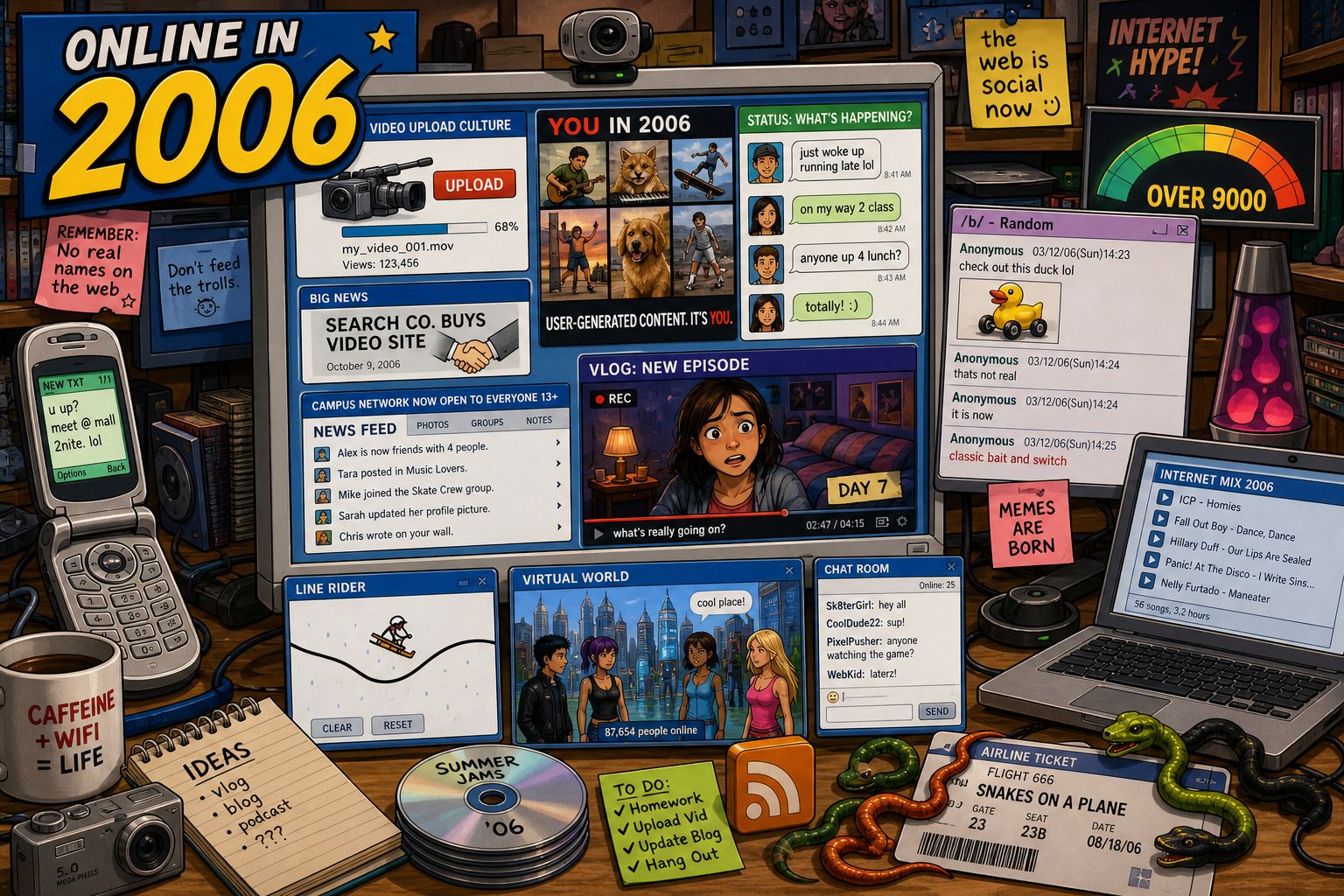 Internet Culture Timeline — 2006