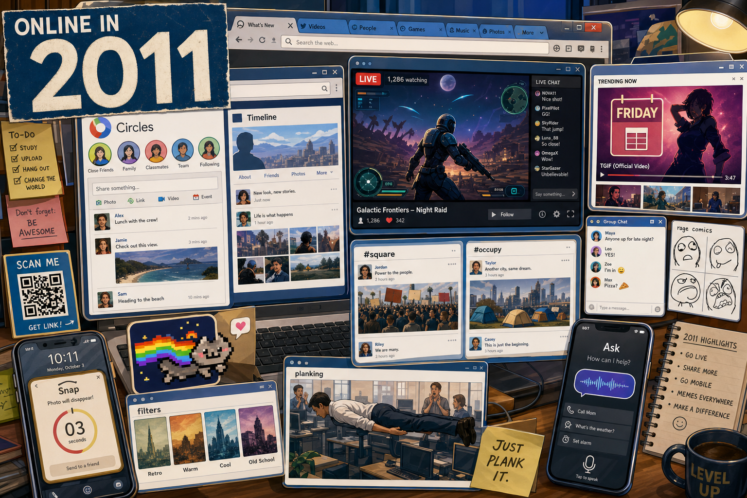 Internet Culture Timeline — 2011