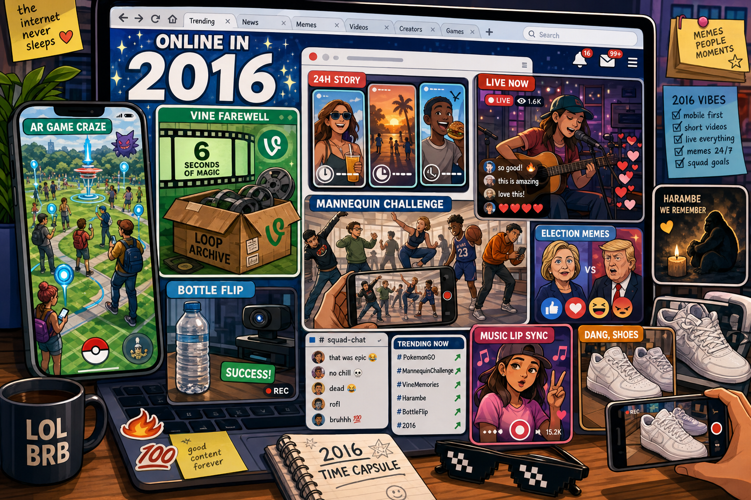 Internet Culture Timeline — 2016
