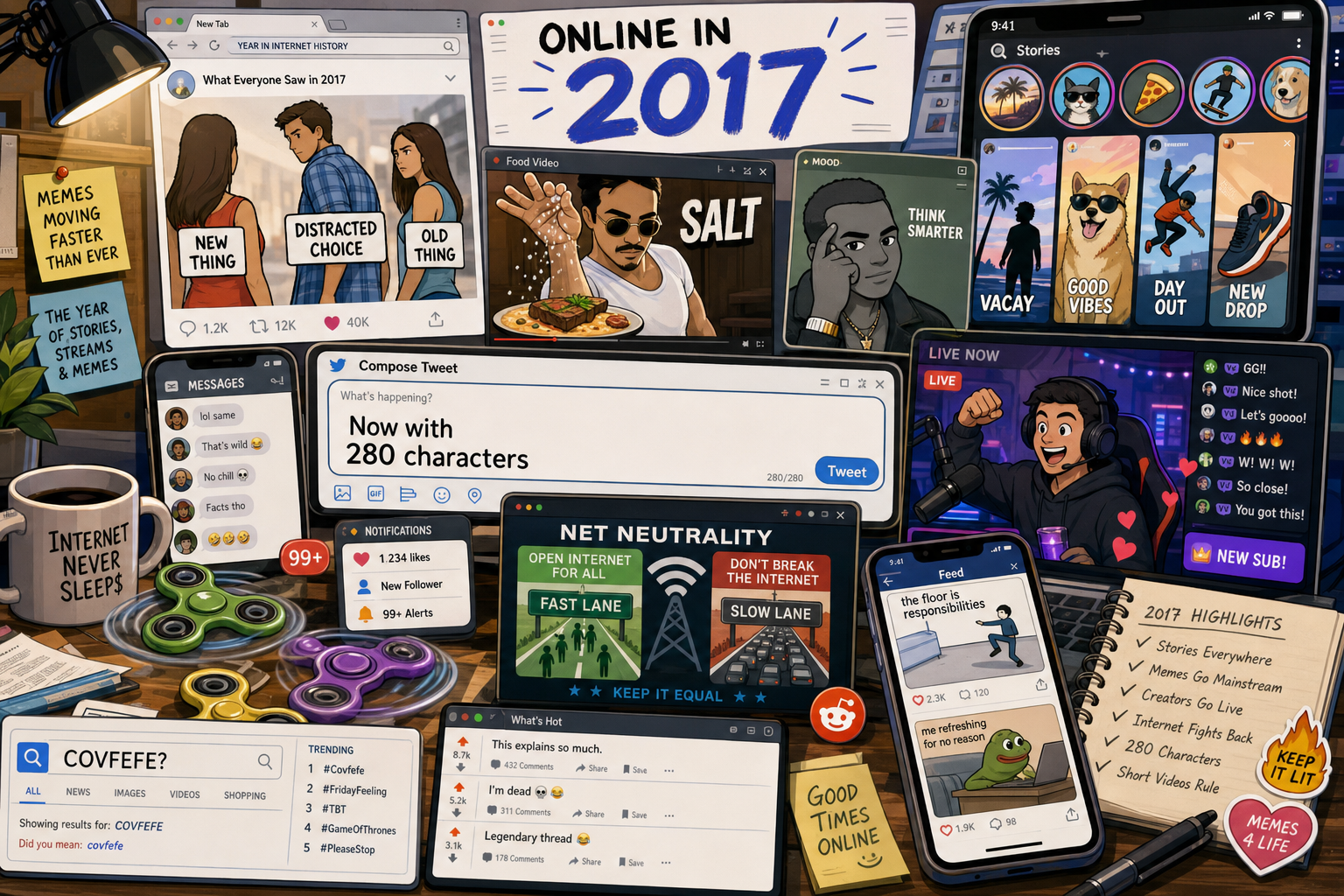 Internet Culture Timeline — 2017