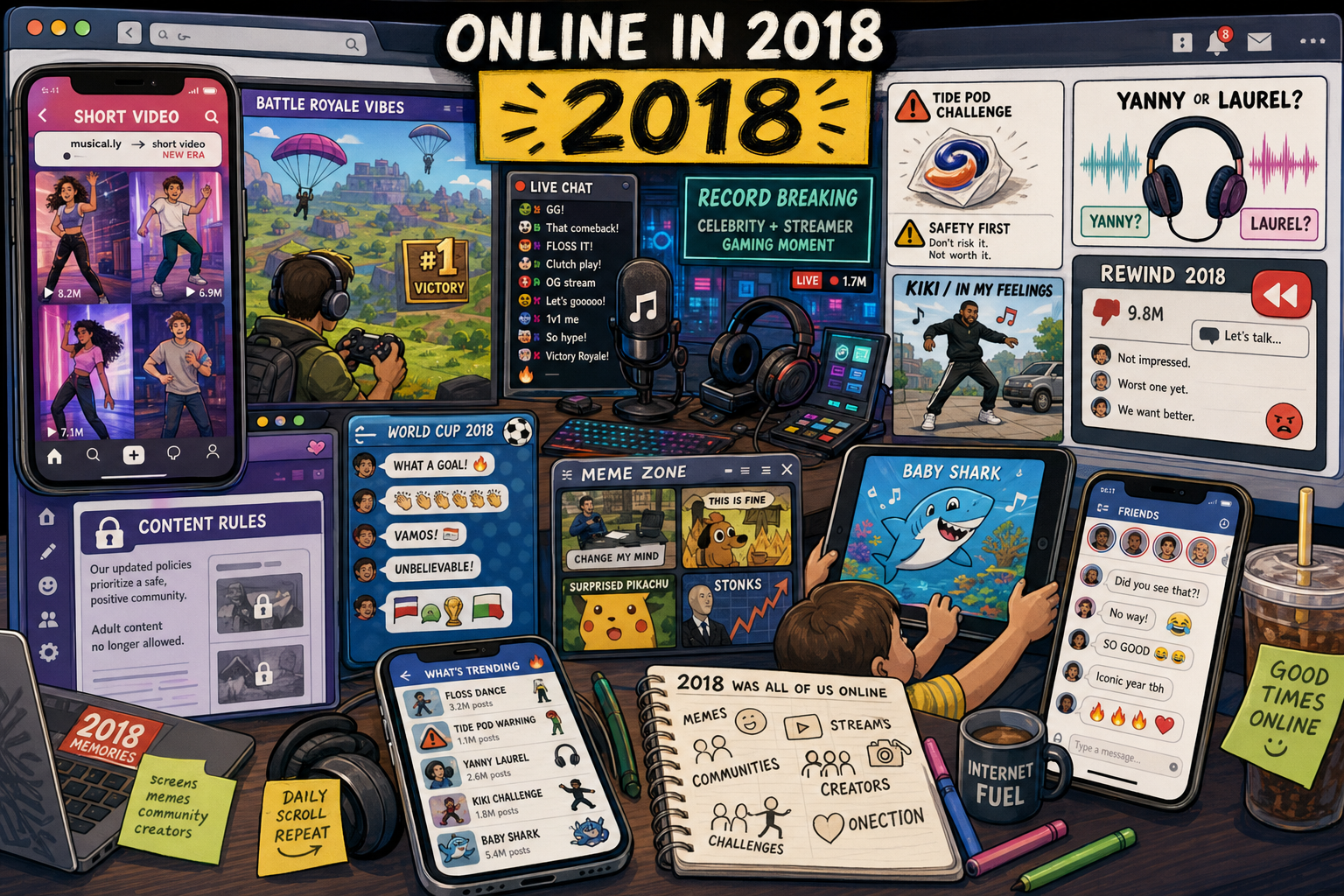 Internet Culture Timeline — 2018
