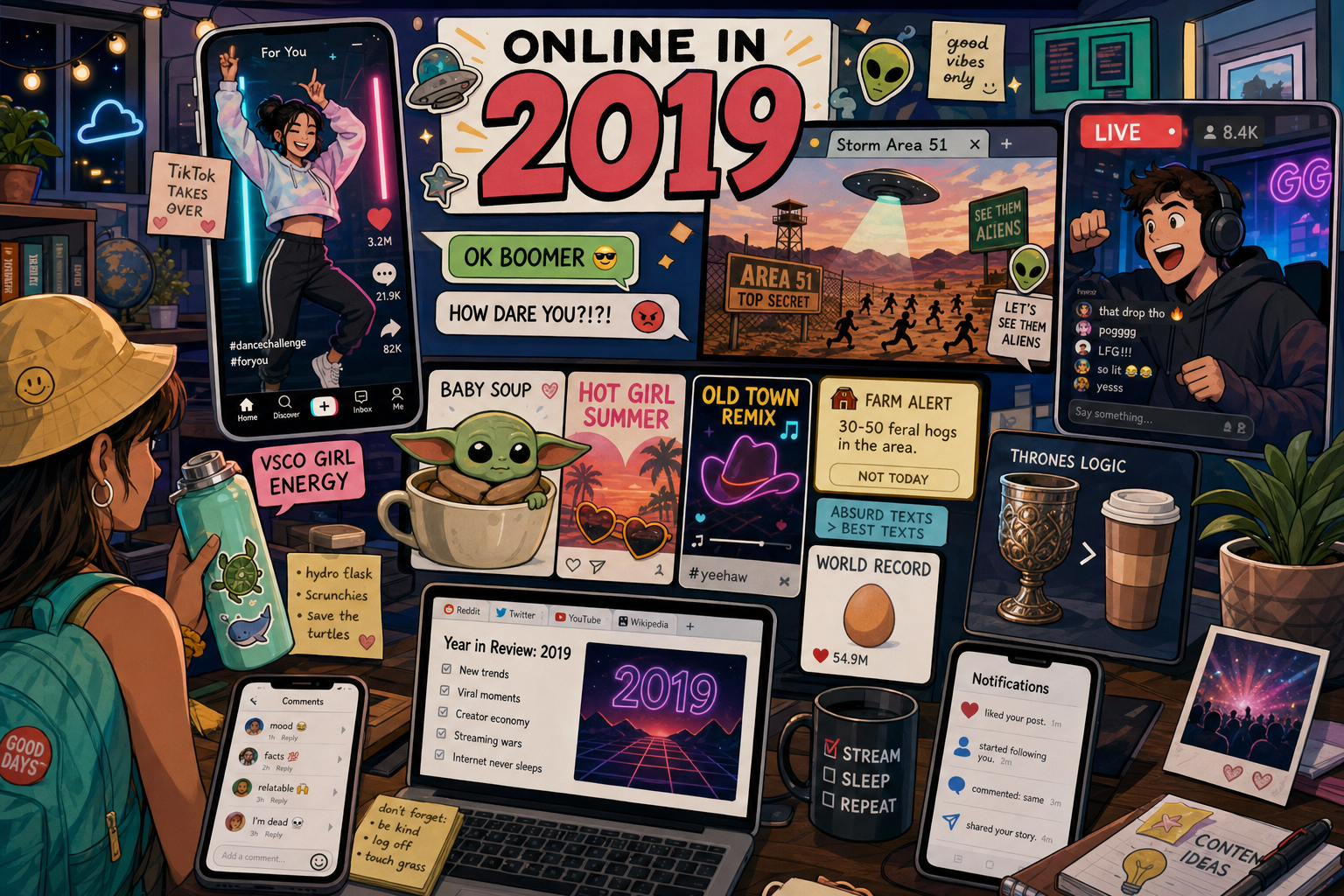 Internet Culture Timeline — 2019