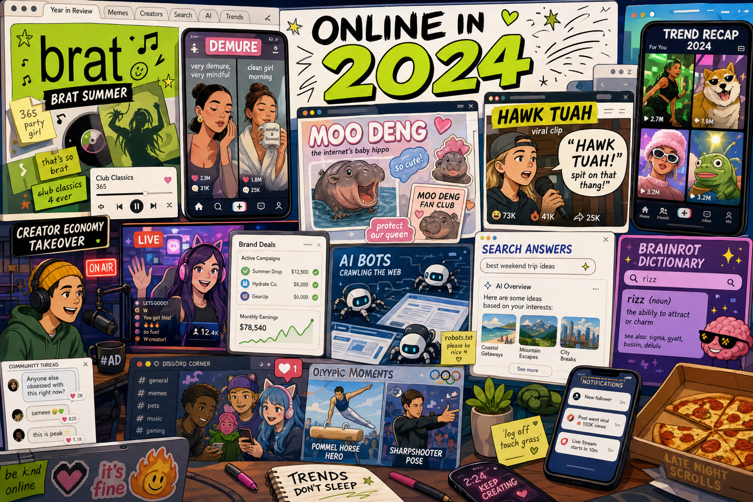 Internet Culture Timeline — 2024