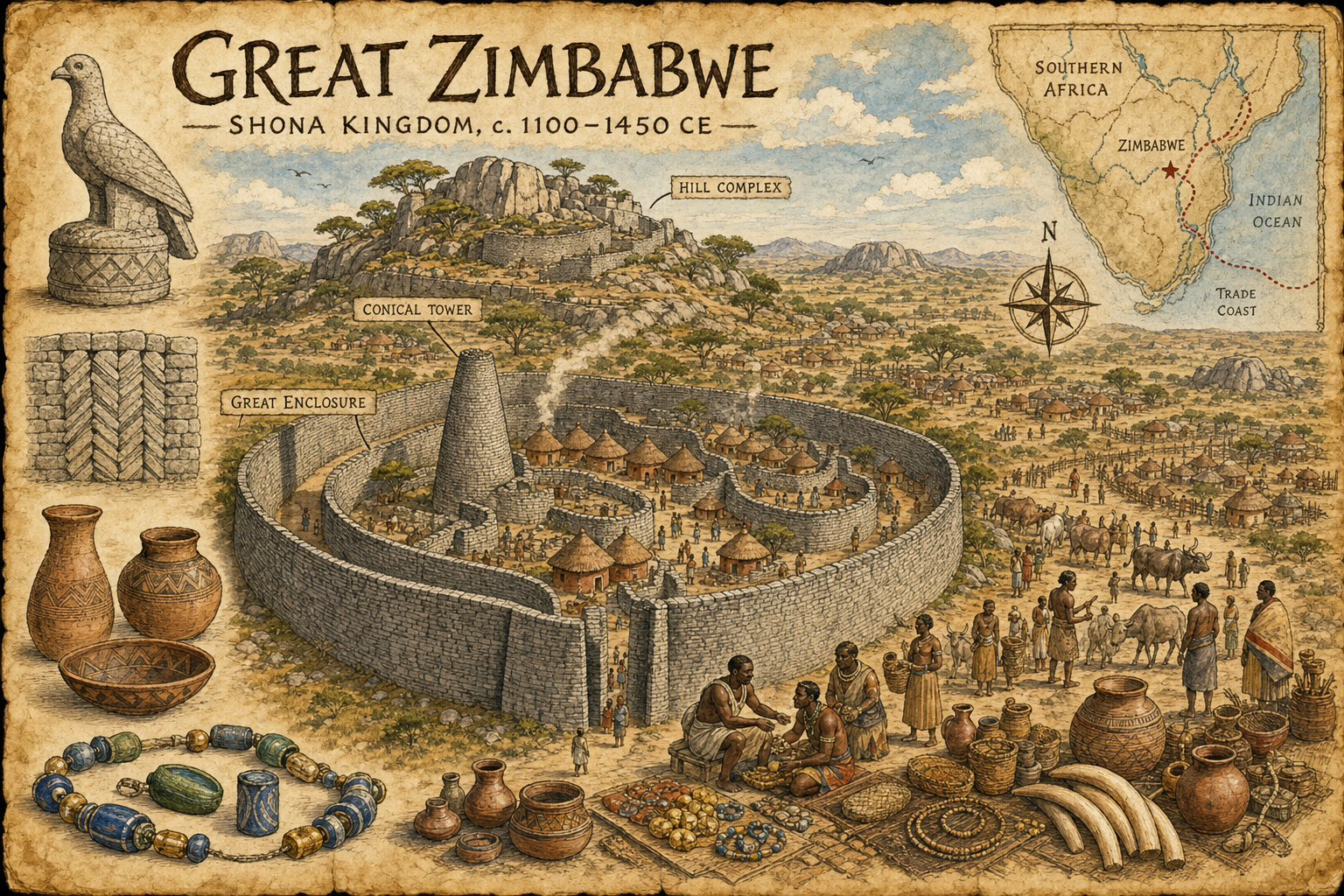 Lost Cities of Antiquity — Great Zimbabwe