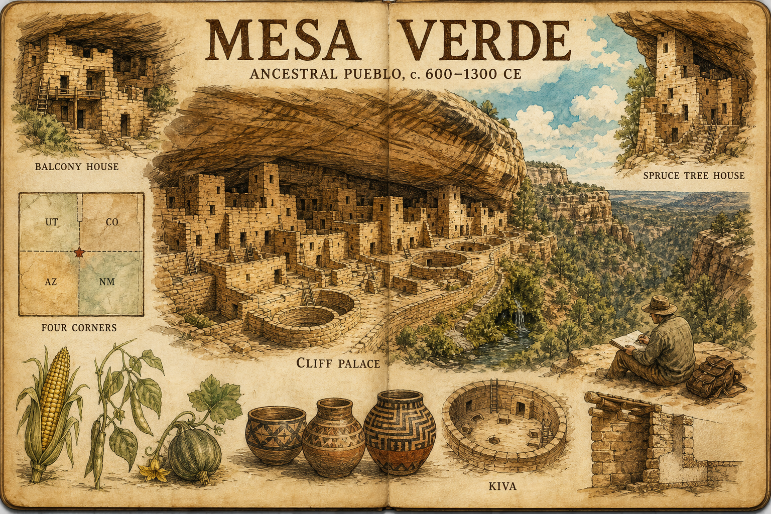 Lost Cities of Antiquity — Mesa Verde