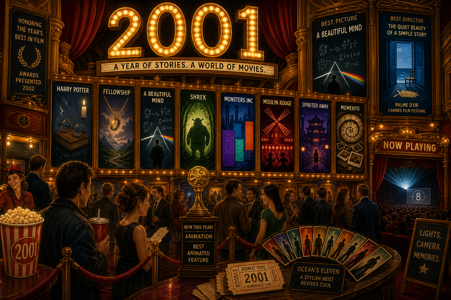 Movie Yearbooks — 2001