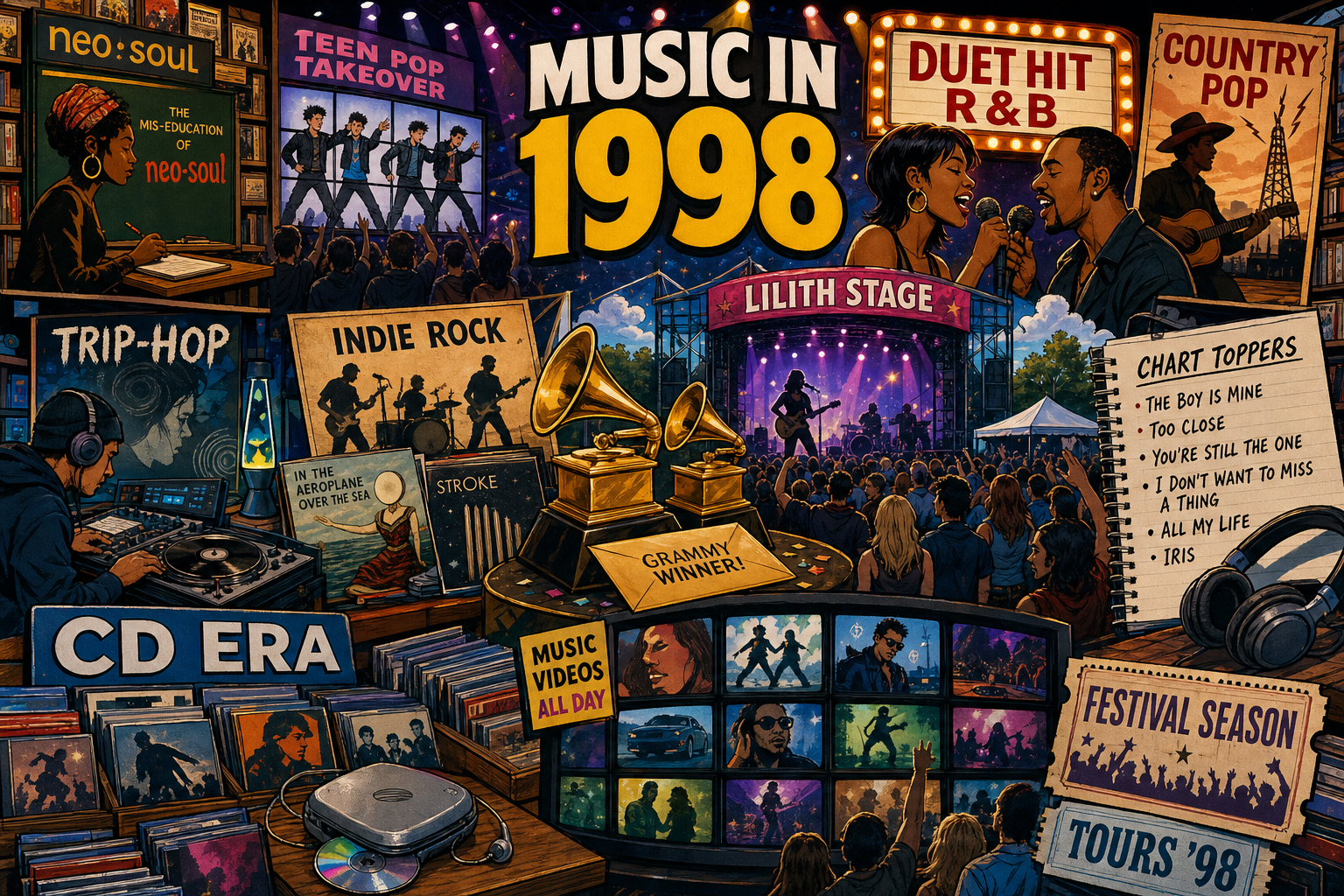 Music Yearbooks — 1998