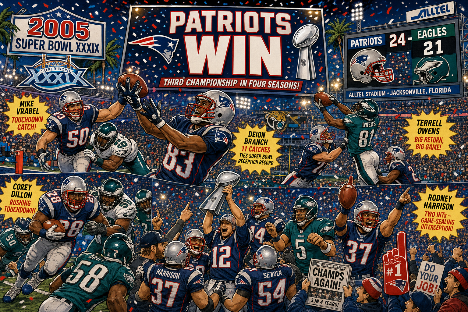NFL Super Bowls — 2005