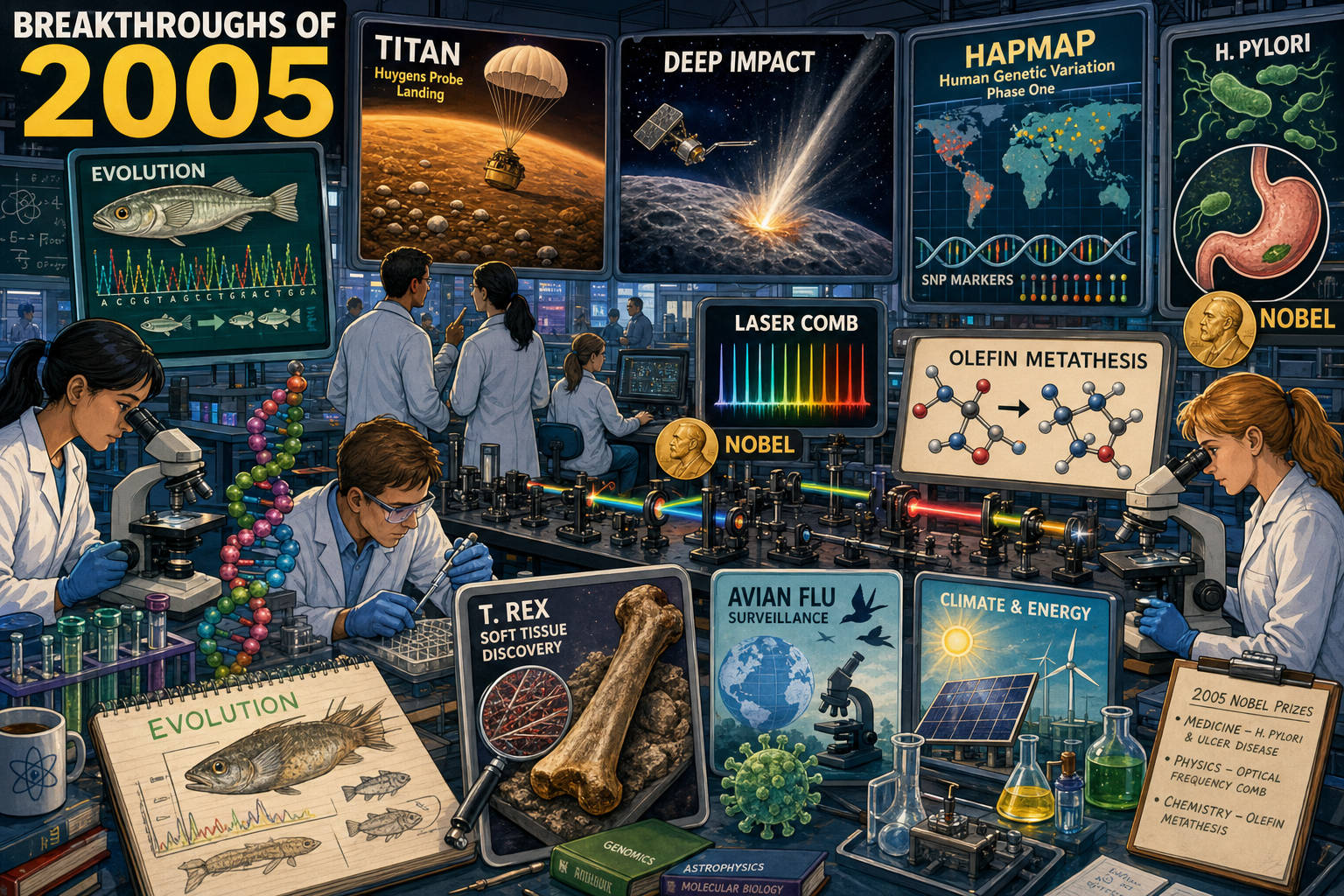 Science Breakthroughs — 2005