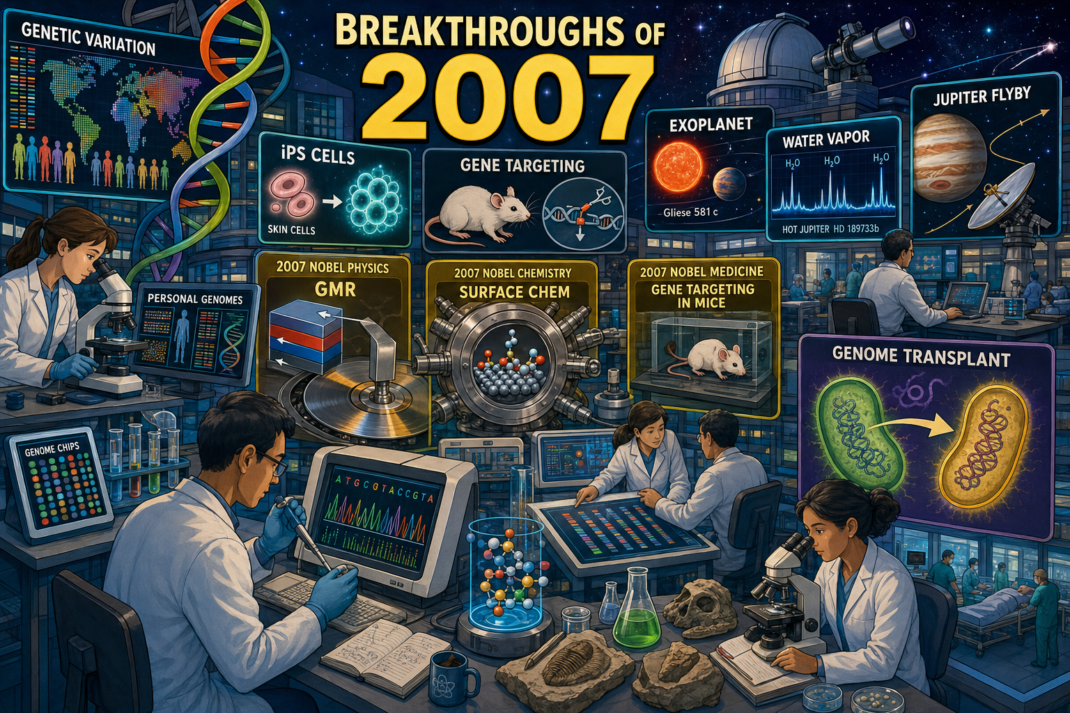 Science Breakthroughs — 2007