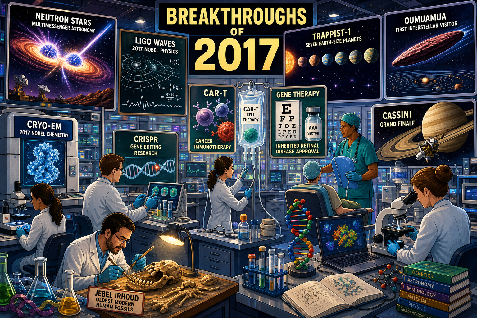 Science Breakthroughs — 2017