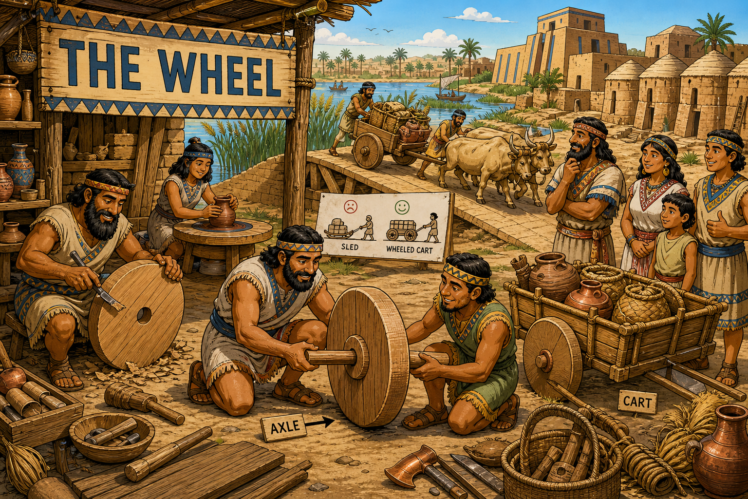 Technology Milestones — 04 The Wheel