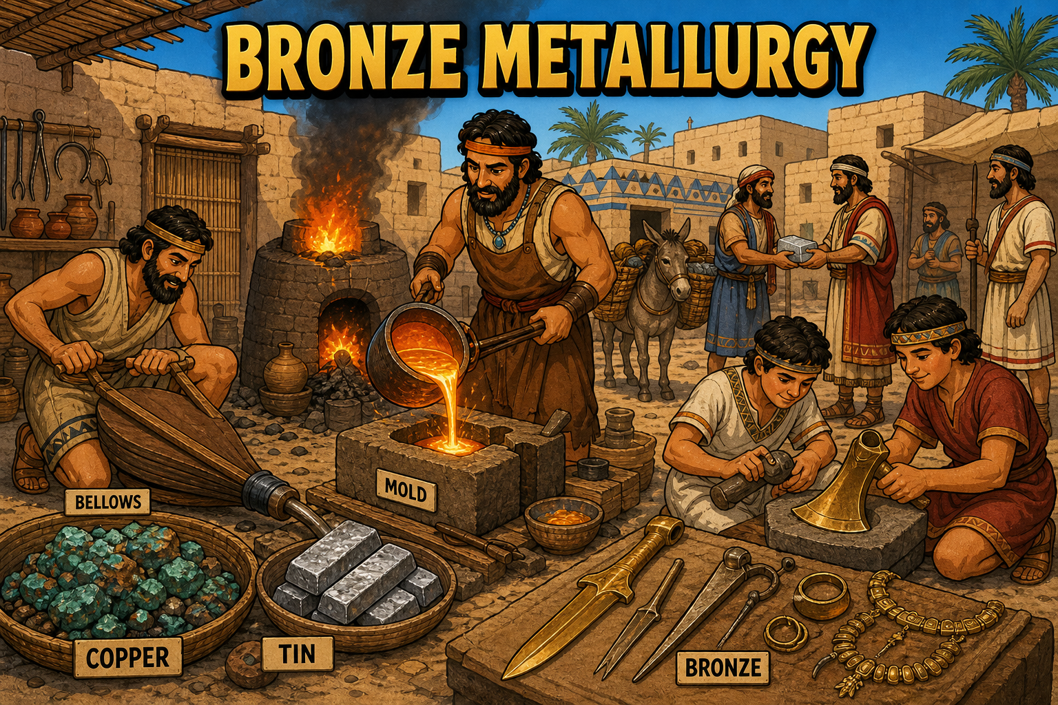 Technology Milestones — 06 Bronze Metallurgy