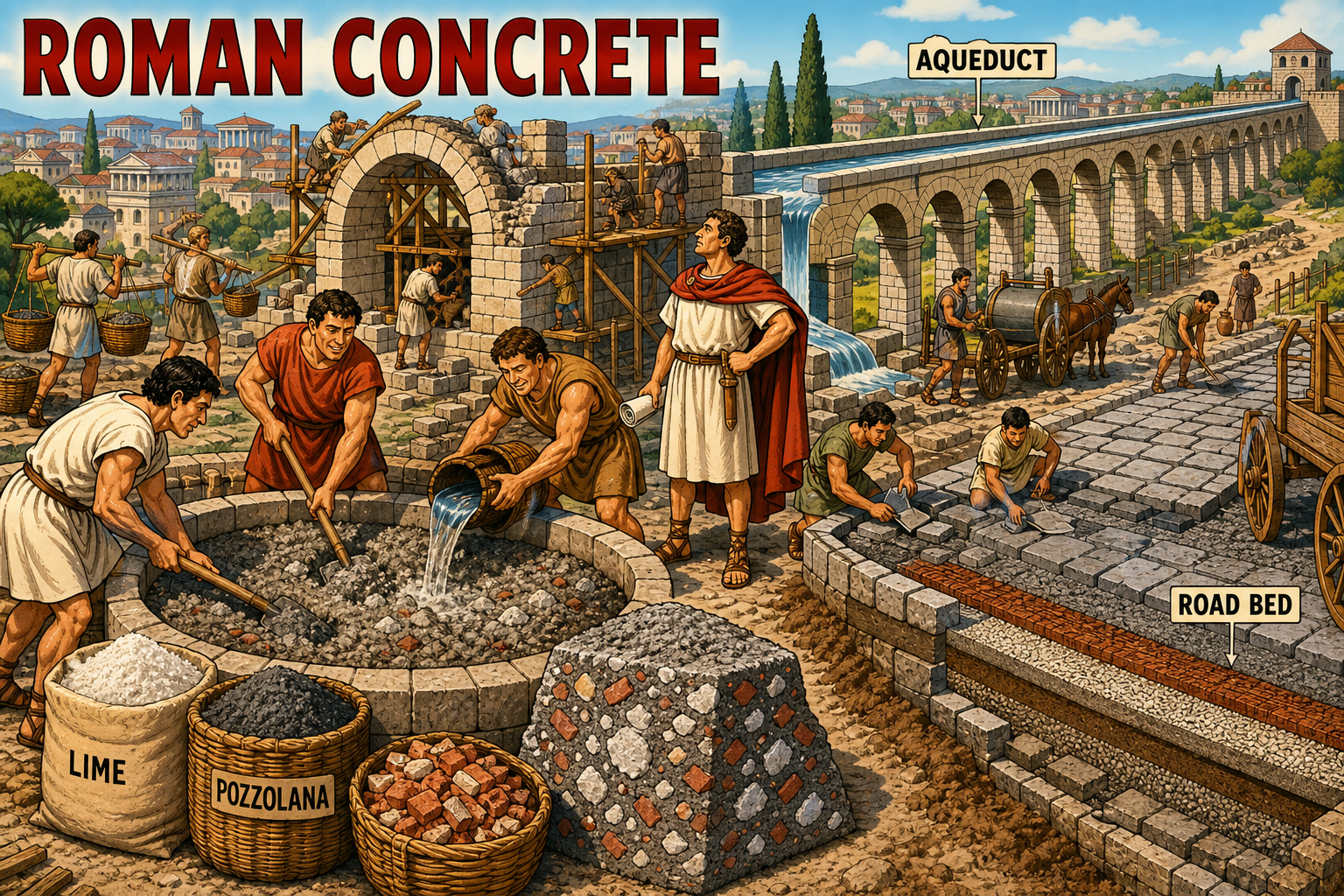 Technology Milestones — 08 Roman Concrete