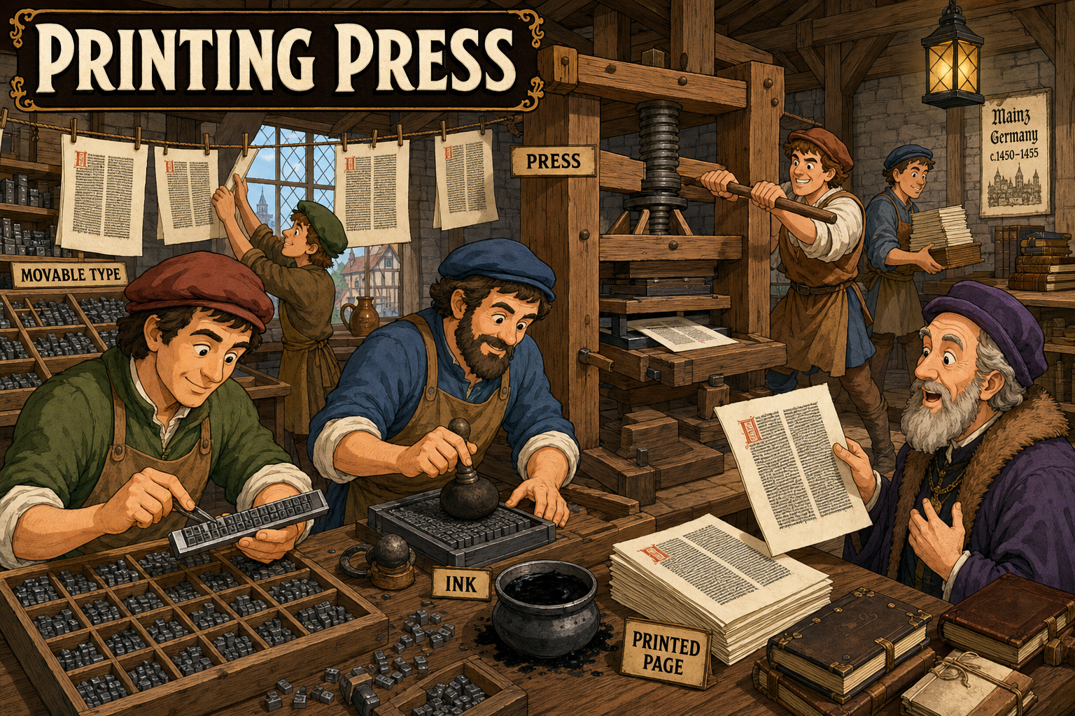 Technology Milestones — 11 Printing Press
