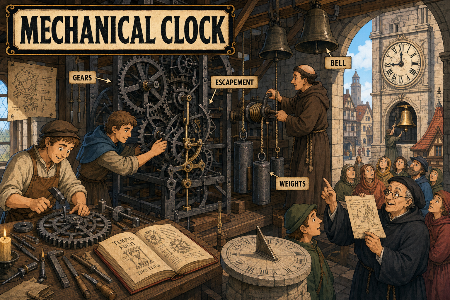Technology Milestones — 12 Mechanical Clock