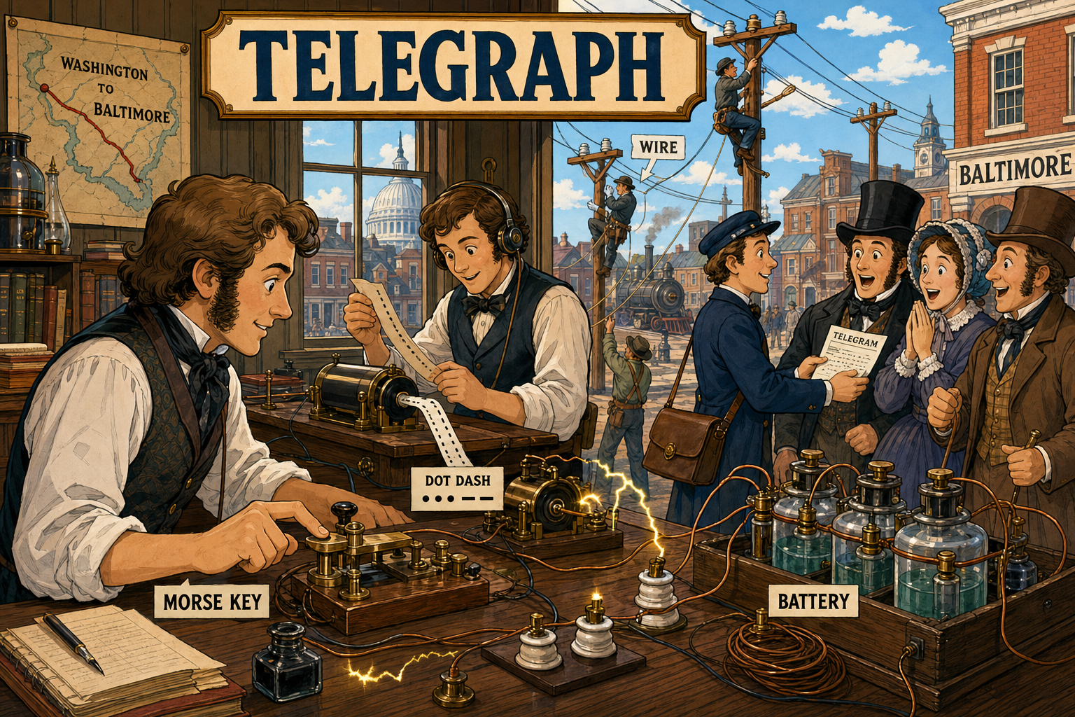 Technology Milestones — 17 Telegraph