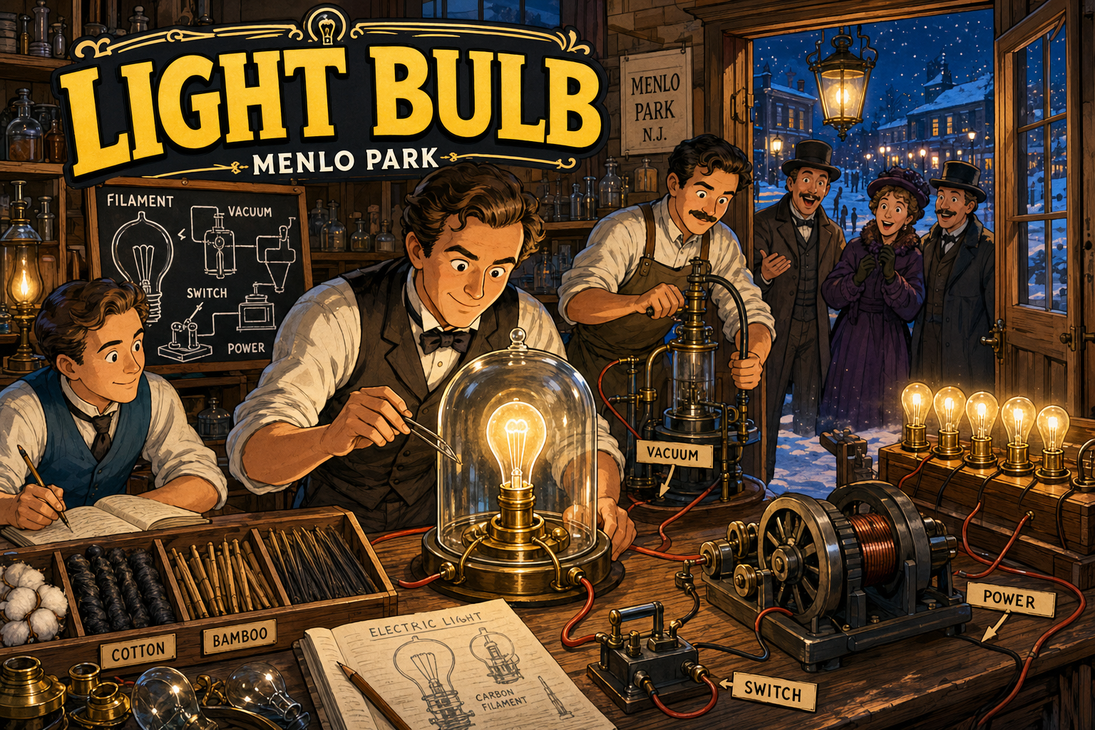 Technology Milestones — 20 Light Bulb